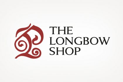 Business logo design for The Longbow Shop