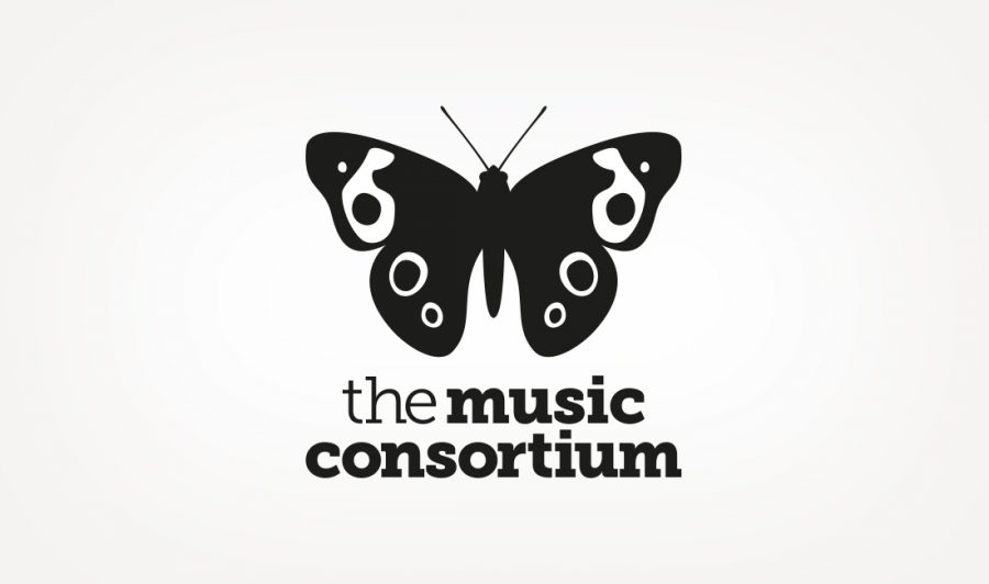 Brand identity design for The Music Consortium