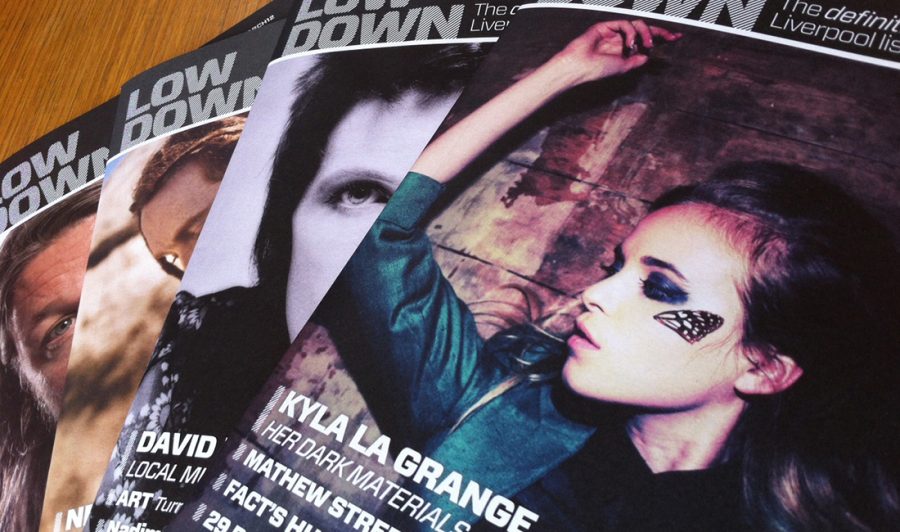 Magazine design covers for Lowdown